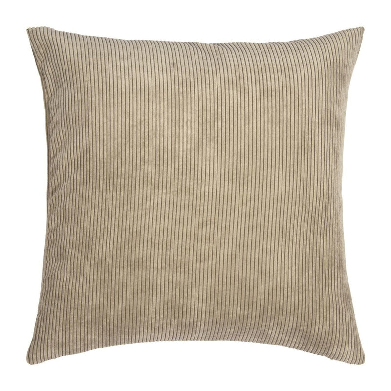 Corduroy Cushion Cover with Vertical Ribbing for Timeless Interior Style