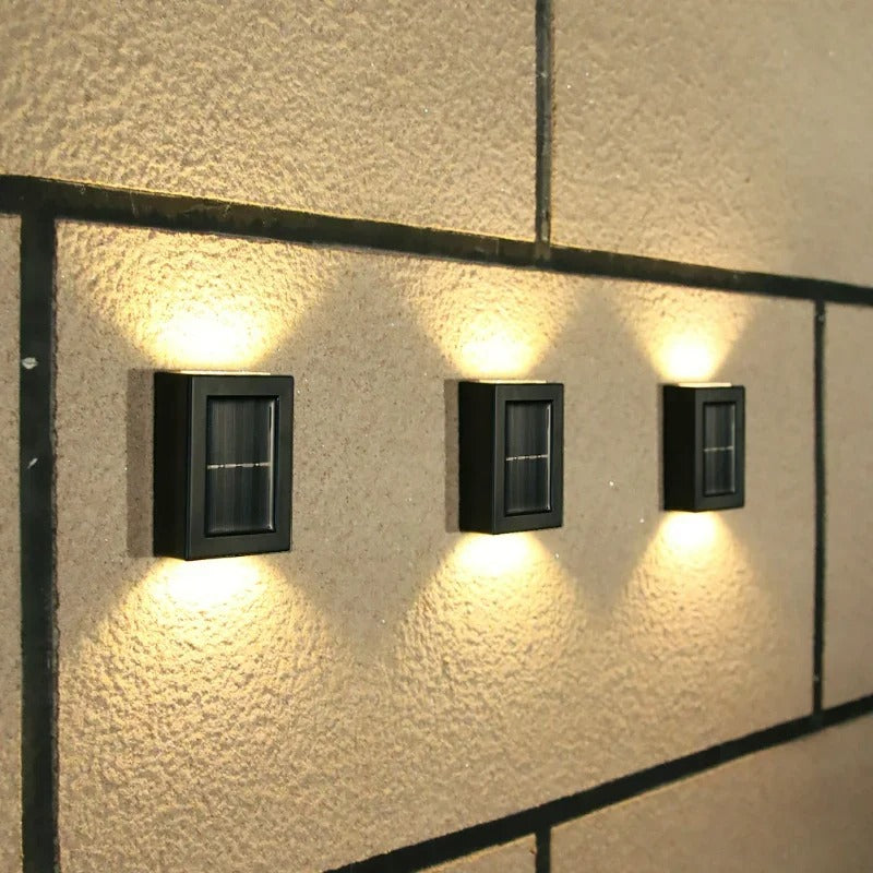 Solvane Solar LED Outdoor Lamp – Modern Design with Automatic Sensor