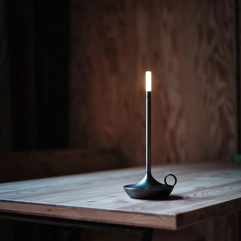 Valmiora Table Lamp – Scandinavian Candle Holder Design