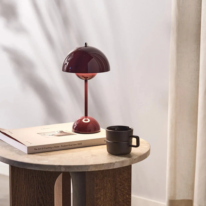 Avenyra Table Lamp – Wireless LED with Dimmable Warm White Lighting