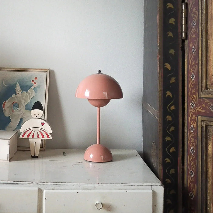 Avenyra Table Lamp – Wireless LED with Dimmable Warm White Lighting